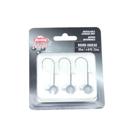 Tête Plombée Berkley Fusion19 Round Jigheads - 10G  - N°4/0
