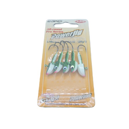 Tete Plombee Berkley Powerjigs 405 - Pack - Olive - 7G -  X5