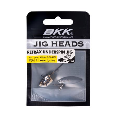 TÊTE PLOMBÉE BKK REFRAX JIG UNDERSPIN