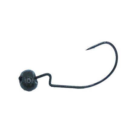 Tete Plombee Carnassier Vmc Rugby Jig 7340Rj - Black Nickel - Pack - N° 3/0 - 7G - Par 5