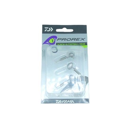 Tete Plombee Daiwa Prorex Screw-In Football Head - 7G