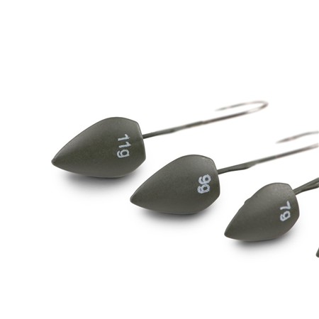 TÊTE PLOMBÉE FOX RAGE DART JIG HEAD CAMO