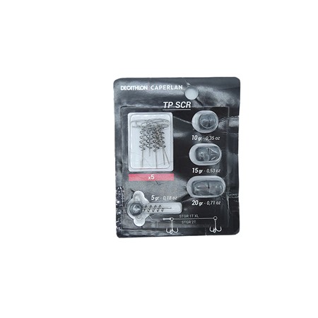 Tête Plombée Interchangeable Caperlan Tp Scr 5G,10G,15G,20G - 5,10,15,20G