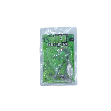 Tete Plombee Madcat Jigheads With Willow Blade - 5796010