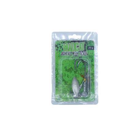 Tete Plombee Madcat Jigheads With Willow Blade - 5796020