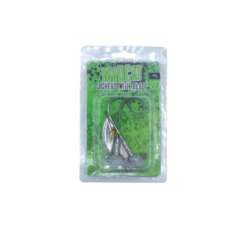 Tete Plombee Madcat Jigheads With Willow Blade - 5796040
