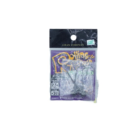 Tete Plombee Nogales Gran Rolling Flash - 2.5G - N°3/0 - Par 4