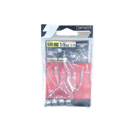 Tete Plombee Owner Jh38 Finesse - Pack - 3,5G - N° 2/0