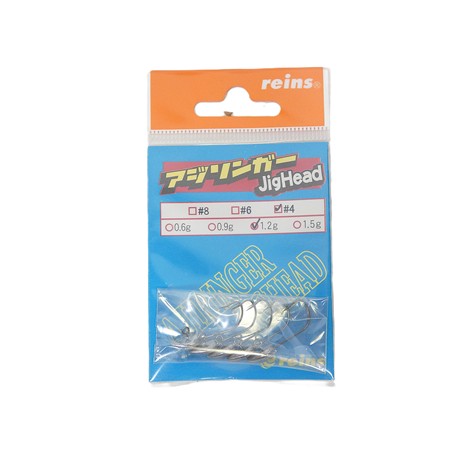 Tete Plombee Reins Aji Ringer Jig Head - Pack - 1.2G - N°4