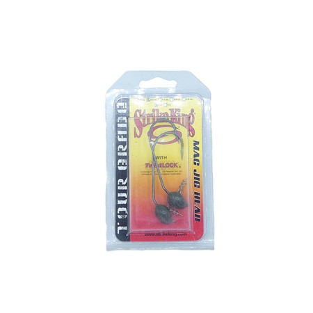 Tete Plombée Strike King Mag Jig Head - Vert - Par 2