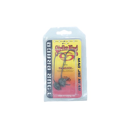 Tete Plombée Strike King Mag Jig Head - Vert - Par 2