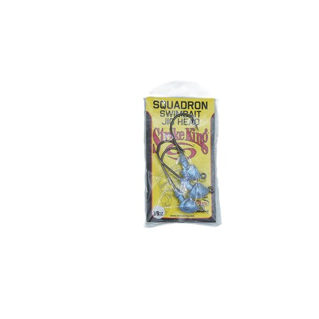 Tête Plombée Strike King Squadron Swimbt Jig Head - Blue - 10.6G