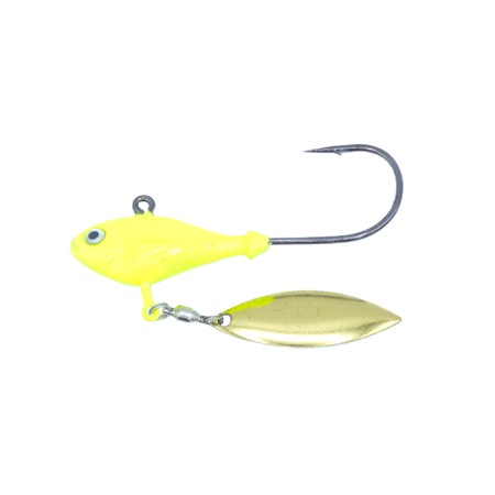 Tete Plombee Sworming Hornet Lures Fish Head Spin 21G - Couleur F06