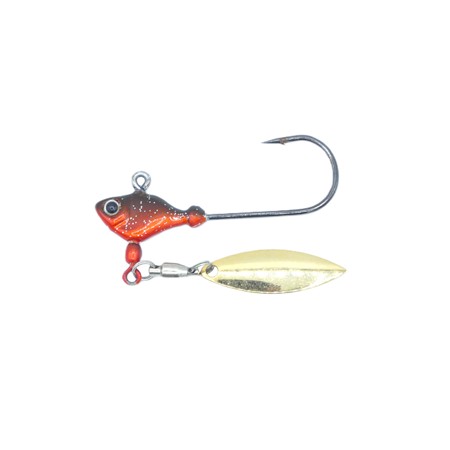 Tete Plombee Sworming Hornet Lures Fish Head Spin 7G - Couleur S04