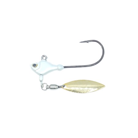 Tete Plombee Sworming Hornet Lures Fish Head Spin 7G - Couleur S05