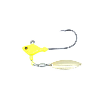 Tete Plombee Sworming Hornet Lures Fish Head Spin 7G - Couleur S06