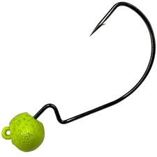 VMC RJ18-BK Rugby Jig Head 1/8 Oz (3,5g) – 4 Ganci Neri Per Pesca Al Bass (Taglia 2/0, Francia)