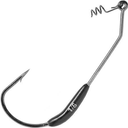 Texan Predator Hook Vmc Drop Dead Weighted 7329Dd - Black Nickel - Pack Of 4