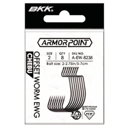 TEXANISCHER HAKEN BKK OFFSET WORM EWG CHEBU