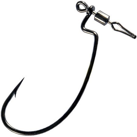 Hameçons Texan Worm 26 - Modèle 10/0 - Pour Leurres Souples - Pochette De 2