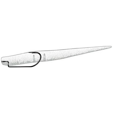 Texas Hook Owner Offset Worm 5102