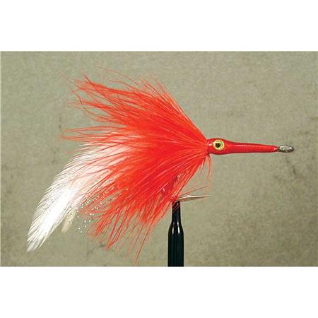 Θαλάσσια Μύγα Tof Tarpon Brush - Κόκκινο/Λευκό