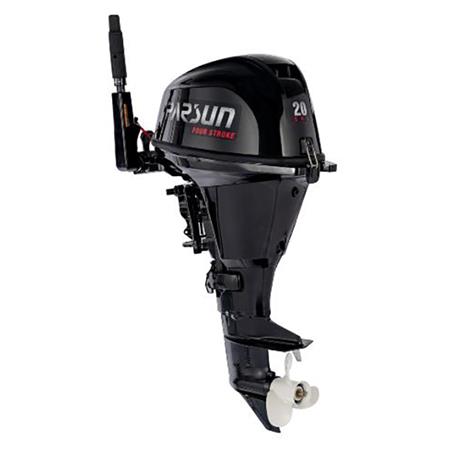 Thermischer Motor Parsun F20ebws - 20Cv - Arbre Long Barre Franche Demarrage Electrique