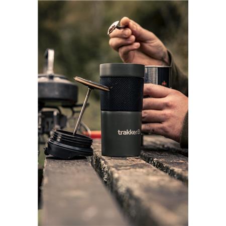 THERMOSBEKER TRAKKER ARMOLIFE THERMAL COFFEE PRESS MUG