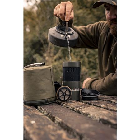 THERMOSBEKER TRAKKER ARMOLIFE THERMAL COFFEE PRESS MUG