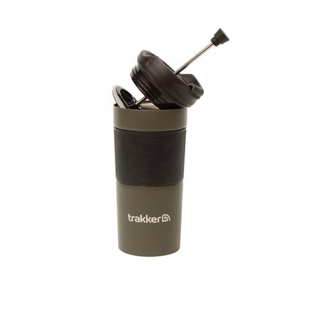 THERMOSBEKER TRAKKER ARMOLIFE THERMAL COFFEE PRESS MUG