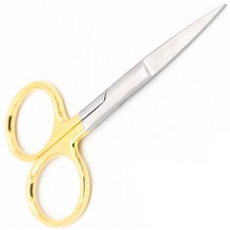 Tijeras Fly Scene Gold Plated Hair Scissor Straight