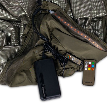 TIL TELTDUG TRAKKER MED BELYSNING GAZEBO PRO NITELIFE VAPOUR SHIELDS