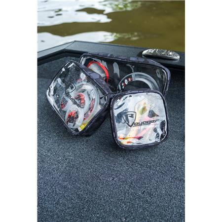 TILBEHØRSTASKE FOX RAGE VOYAGER CAMO CLEAR STORAGE