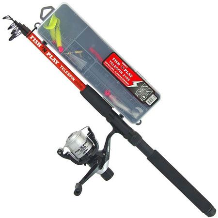Τηλεσκοπικό Σετ Casting Srt Kit Fish ’N Play Telespin + 201Rd + Box