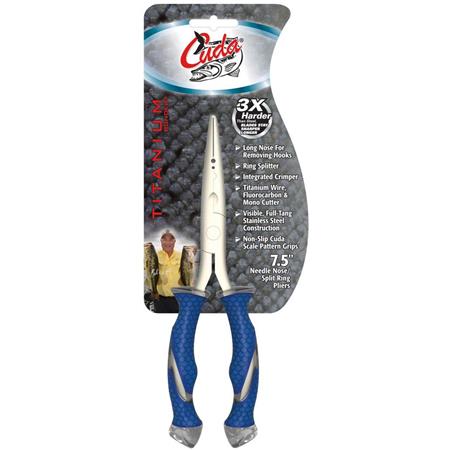 TITANIUM MULTIFUNCTION PLIERS CUDA 19 CM