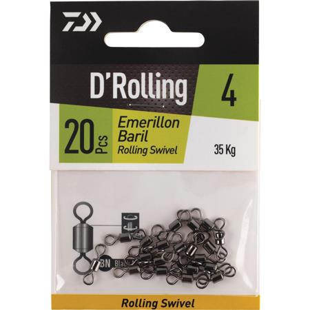Tøndesvirvel Daiwa Classic Rolling Swivel