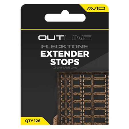 Tope Para Cebos Avid Carp Outline Flecktone Extender Stops