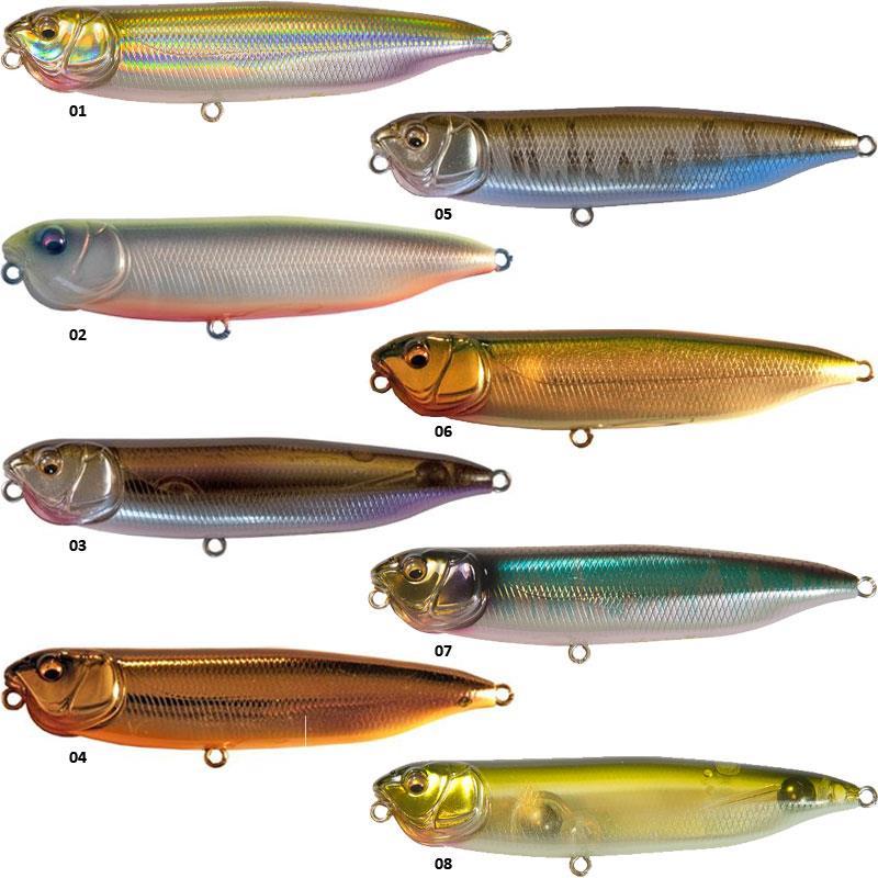 Topwater lure megabass dog x speed slide