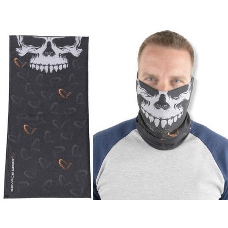 Tørklæde Savage Gear Skull Tec-Tube - Sort