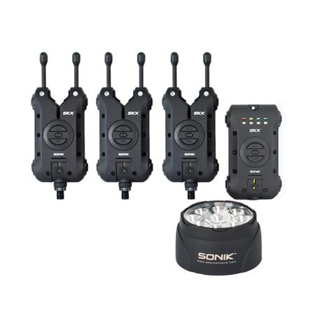 Touch Detector Set Sonik Skx Bite Alarms + Lampe Bivvy