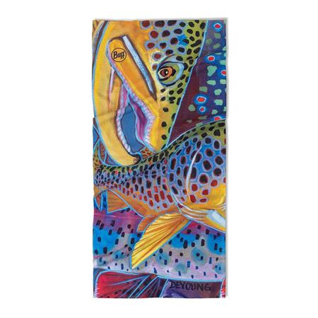 Tour De Cou Buff Coolnet Uv Trout Confetti