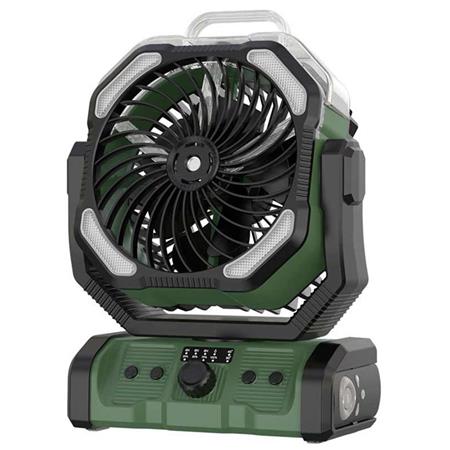 Tragbarer Ventilator Holdcarp Rechargeable Doublemotor Waterspray Fan