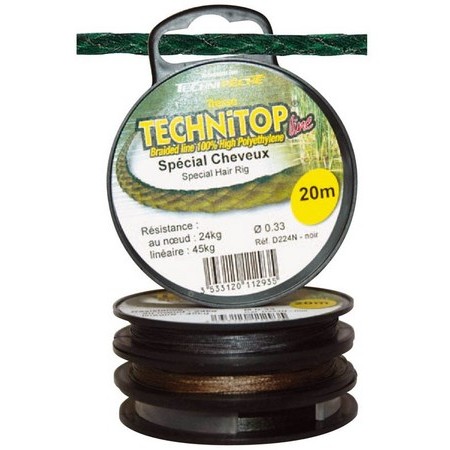 Trança Para Bas De Linha (Montagens Com Cabelo) Technipêche Technitop