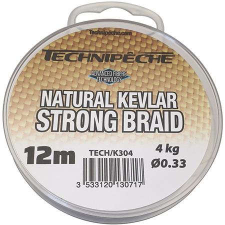 Trança Para Base Da Linha Technipêche Kevlar Naturel
