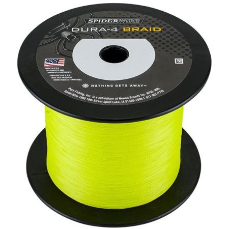 Trança Spiderwire Dura 4 Jaune - 1800M
