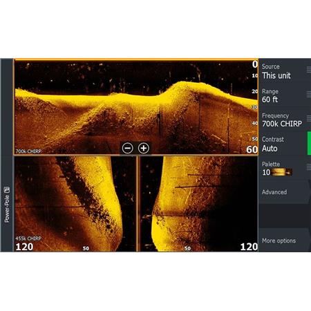 TRANSDUTOR LOWRANCE ACTIVE IMAGING HD 3/1 H/W REVEAL