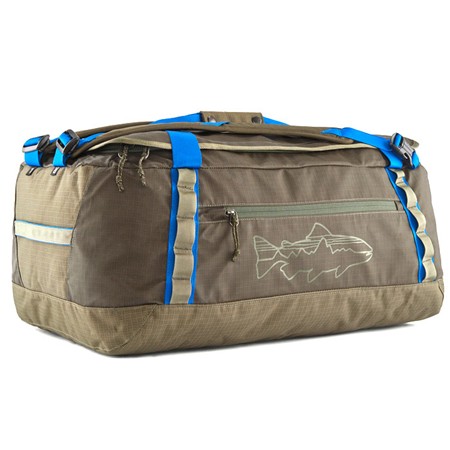 Transporttaske Patagonia Black Hole Duffel 55L - Basin Grøn M/Fitz Trout