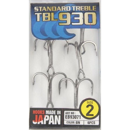 Treble Hook Hayabusa Eb 93071 - Pack Of 6