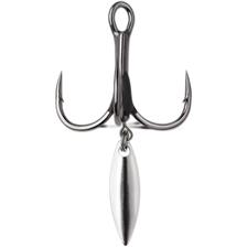 VMC 7548BD Bladed Hybrid Treble Hook 1X Black Nickel 2 pack