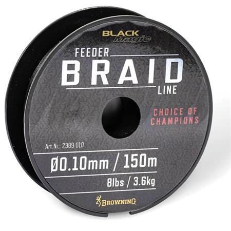 Treccia Browning Black Magic Feeder Braid - 150M
